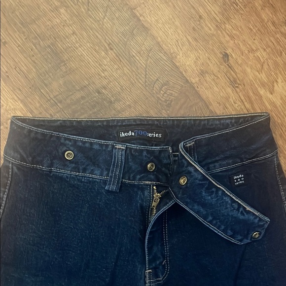 Y2K Ikeda Wide Leg Jeans with Classic Design - Picture 5 of 8